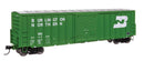 Walthers Mainline HO 910-46026 50' ACF Exterior Post Dreadnaught End Plate B Boxcar, Burlington Northern