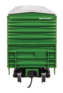 PREORDER Walthers Mainline HO 910-46027 50' ACF Exterior Post Dreadnaught End Plate B Boxcar, Burlington Northern