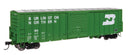 Walthers Mainline HO 910-46028 50' ACF Exterior Post Dreadnaught End Plate B Boxcar, Burlington Northern