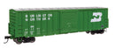PREORDER Walthers Mainline HO 910-46028 50' ACF Exterior Post Dreadnaught End Plate B Boxcar, Burlington Northern