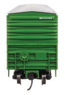 Walthers Mainline HO 910-46028 50' ACF Exterior Post Dreadnaught End Plate B Boxcar, Burlington Northern