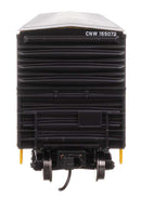 PREORDER Walthers Mainline HO 910-46029 50' ACF Exterior Post Dreadnaught End Plate B Boxcar, Chicago & North Western