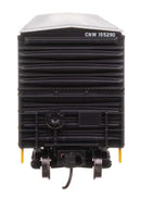 Walthers Mainline HO 910-46032 50' ACF Exterior Post Dreadnaught End Plate B Boxcar, Chicago & North Western