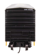 Walthers Mainline HO 910-46032 50' ACF Exterior Post Dreadnaught End Plate B Boxcar, Chicago & North Western