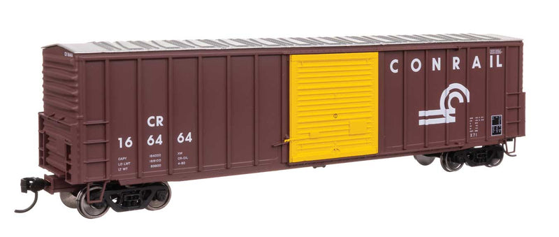 PREORDER Walthers Mainline HO 910-46039 50' ACF Exterior Post Dreadnaught End Plate B Boxcar, Conrail