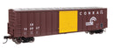 PREORDER Walthers Mainline HO 910-46040 50' ACF Exterior Post Dreadnaught End Plate B Boxcar, Conrail