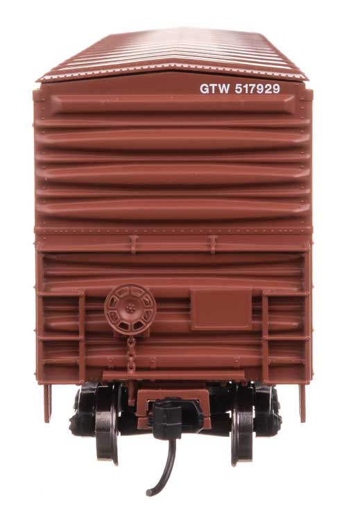 PREORDER Walthers Mainline HO 910-46041 50' ACF Exterior Post Dreadnaught End Plate B Boxcar, Grand Trunk Western
