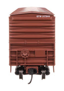 Walthers Mainline HO 910-46042 50' ACF Exterior Post Dreadnaught End Plate B Boxcar, Grand Trunk Western