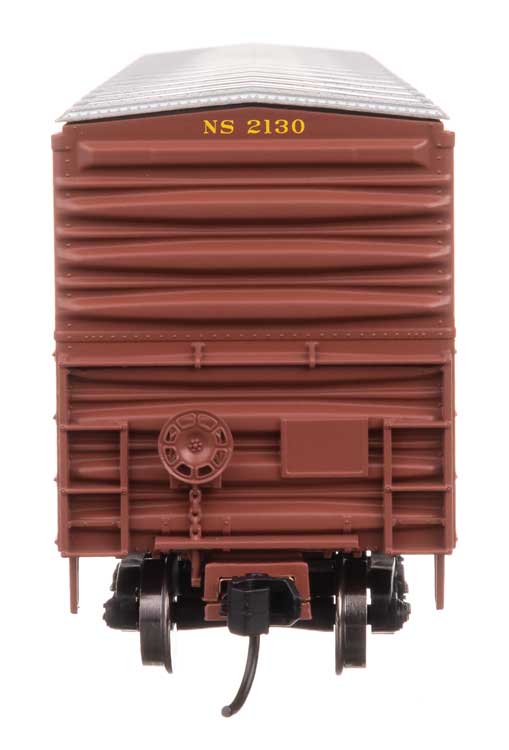 PREORDER Walthers Mainline HO 910-46046 50' ACF Exterior Post Dreadnaught End Plate B Boxcar, Norfolk Southern