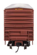Walthers Mainline HO 910-46047 50' ACF Exterior Post Dreadnaught End Plate B Boxcar, Norfolk Southern