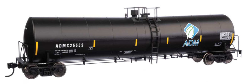 WalthersMainline 910-48203 Trinity 25,000-Gallon Tank Car - Ready to Run -- Archer-Daniels-Midland ADMX