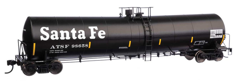 WalthersMainline 910-48205 Trinity 25,000-Gallon Tank Car - Ready to Run -- Santa Fe