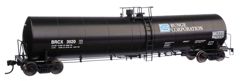 WalthersMainline 910-48208 Trinity 25,000-Gallon Tank Car - Ready to Run -- Bunge Corp. BRCX