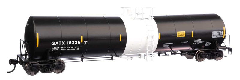 WalthersMainline 910-48217 Trinity 25,000-Gallon Tank Car - Ready to Run -- GATX