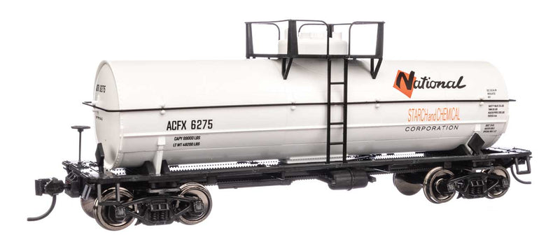 WalthersMainline 910-48424 HO  36' 10,000-Gallon Insulated Large Dome Tank Car National Starch & Chemical