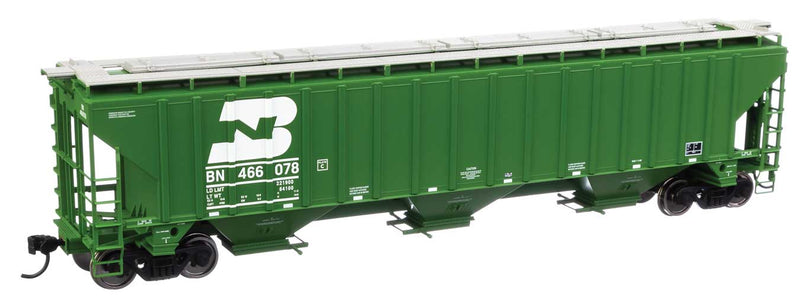 WalthersMainline 910-49002 Trinity 4750 3-Bay Covered Hopper - Ready to Run -- Burlington Northern