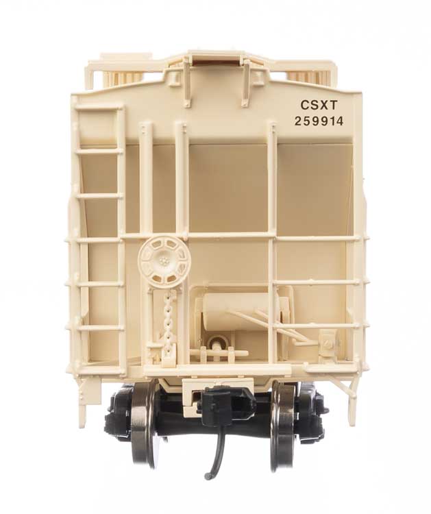 WalthersMainline 910-49012 Trinity 4750 3-Bay Covered Hopper - Ready to Run -- CSX