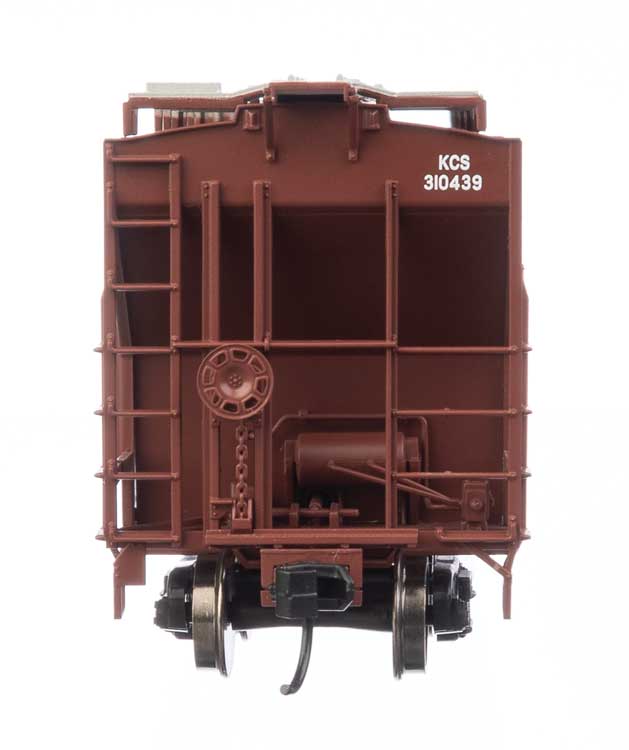 WalthersMainline 910-49017 Trinity 4750 3-Bay Covered Hopper - Ready to Run -- Kansas City Southern