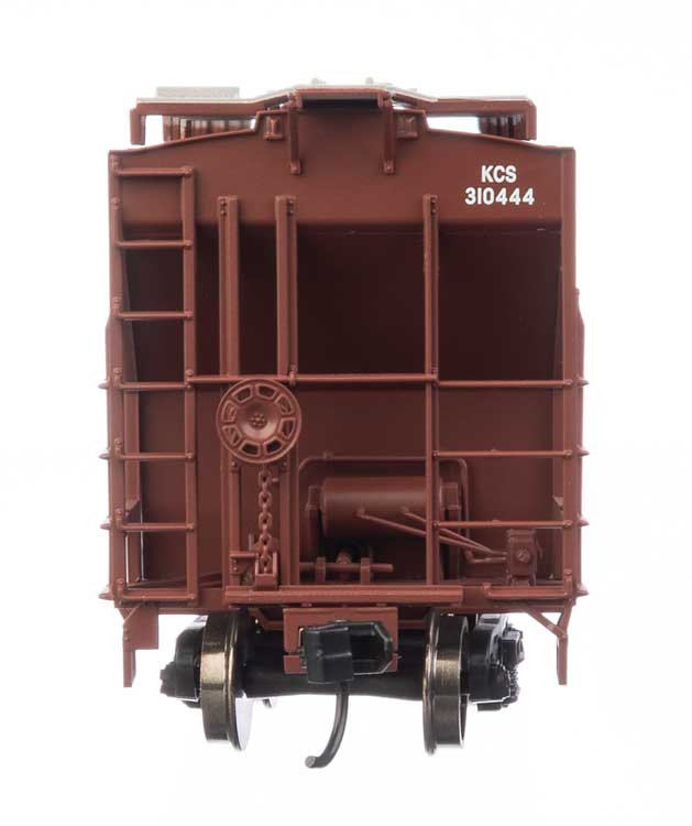 WalthersMainline 910-49018 Trinity 4750 3-Bay Covered Hopper - Ready to Run -- Kansas City Southern