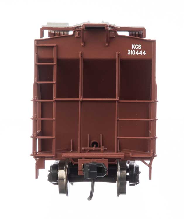 WalthersMainline 910-49018 Trinity 4750 3-Bay Covered Hopper - Ready to Run -- Kansas City Southern