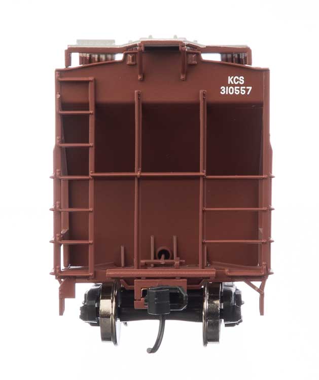 WalthersMainline 910-49019 Trinity 4750 3-Bay Covered Hopper - Ready to Run -- Kansas City Southern