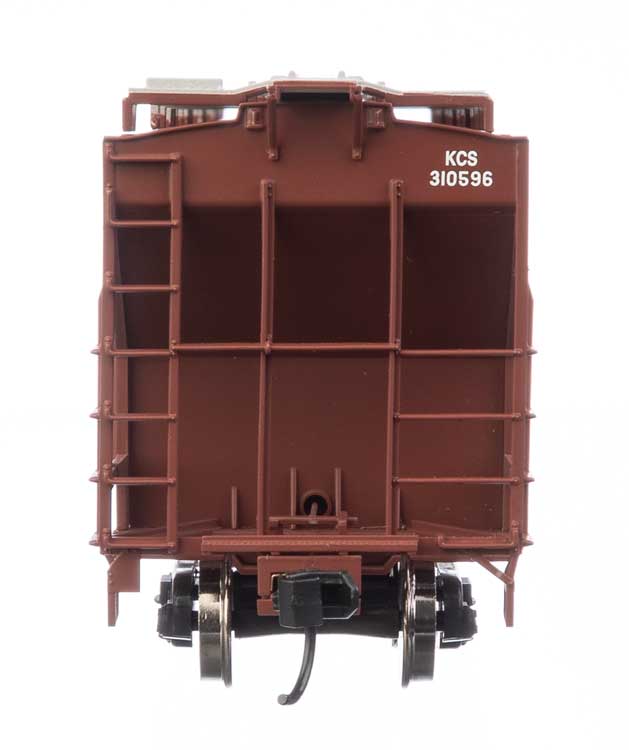 WalthersMainline 910-49020 Trinity 4750 3-Bay Covered Hopper - Ready to Run -- Kansas City Southern