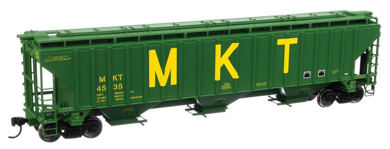 WalthersMainline 910-49026 Trinity 4750 3-Bay Covered Hopper - Ready to Run -- Missouri-Kansas-Texas(TM)