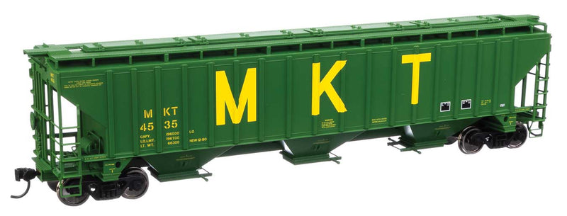 WalthersMainline 910-49026 Trinity 4750 3-Bay Covered Hopper - Ready to Run -- Missouri-Kansas-Texas(TM)