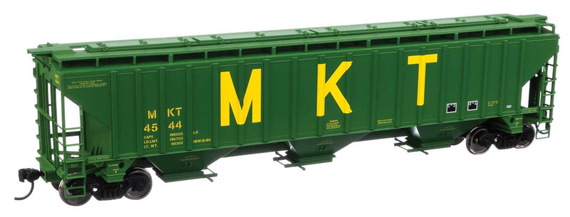 WalthersMainline 910-49027 Trinity 4750 3-Bay Covered Hopper - Ready to Run -- Missouri-Kansas-Texas(TM)