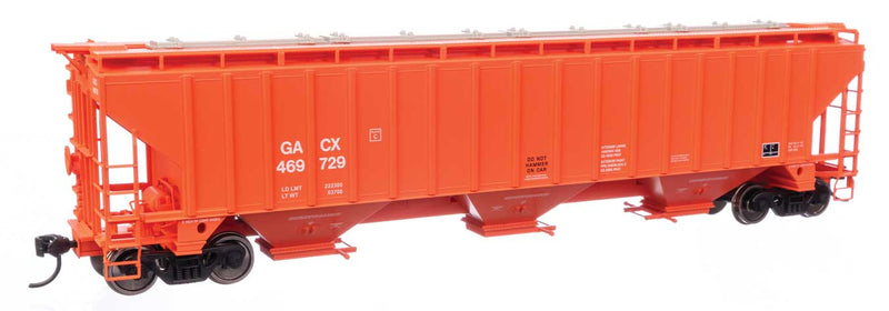 WalthersMainline 910-49037 HO 57' Trinity 4750 3-Bay Covered Hopper - General American Marks Co. - GACX