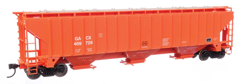 WalthersMainline 910-49037 HO 57' Trinity 4750 3-Bay Covered Hopper - General American Marks Co. - GACX