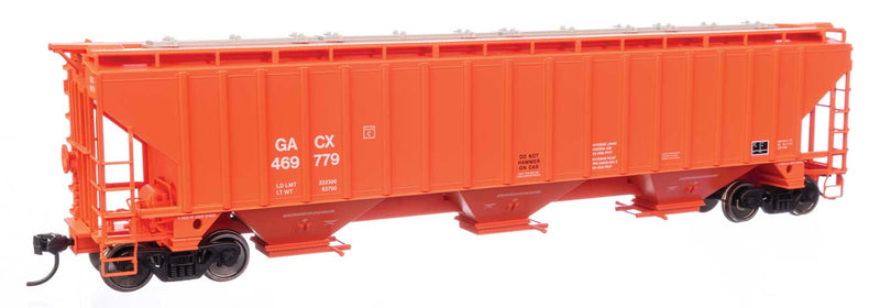 WalthersMainline 910-49038 HO 57' Trinity 4750 3-Bay Covered Hopper - General American Marks Co. - GACX