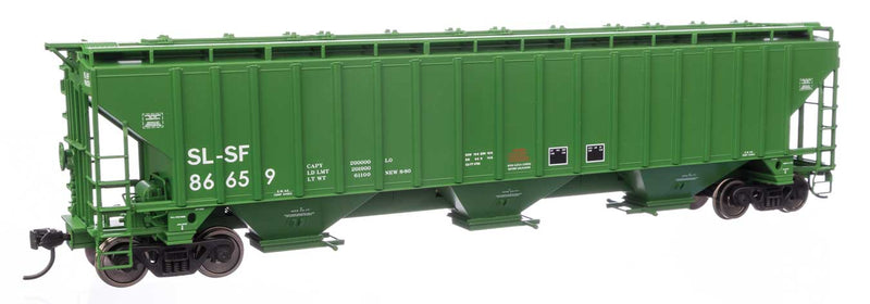 WalthersMainline 910-49050 HO 57' Trinity 4750 3-Bay Covered Hopper - St. Louis - San Francisco