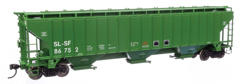 WalthersMainline 910-49052 HO 57' Trinity 4750 3-Bay Covered Hopper - St. Louis - San Francisco