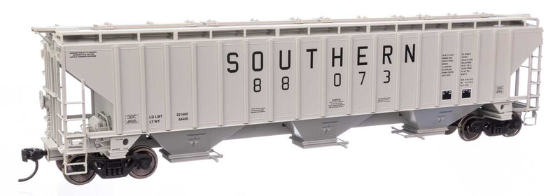 PREORDER WalthersMainline 910-49053 HO 57' Trinity 4750 3-Bay Covered Hopper - Southern Railway