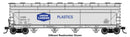 PREORDER Walthers Mainline HO 910-49233 ACF 5250 4-Bay Centerflow Covered Hopper, Union Carbide CCBX