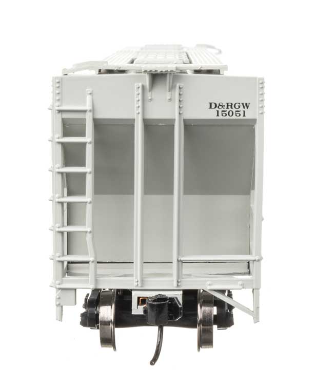 WalthersMainline 910-49410 HO 50' Pullman-Standard PS2-CD 4427 3-Bay Covered Hopper - Ready to Run -- Denver & Rio Grande Western