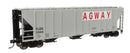 WalthersMainline 910-49419 HO 50' Pullman-Standard PS2-CD 4427 3-Bay Covered Hopper - Ready to Run - Agway TLDX