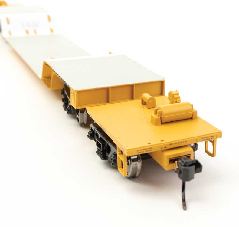 WalthersMainline 910-50217 81' 8-Axle Depressed Center Flatcar - Ready to Run -- TTX