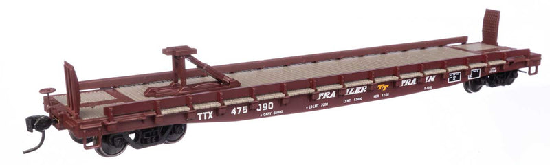 WalthersMainline 910-50513 53' GSC Piggyback Service Flatcar - Ready to Run -- Trailer Train TTX