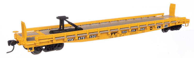 WalthersMainline 910-50516 53' GSC Piggyback Service Flatcar - Ready to Run -- Trailer Train TTX