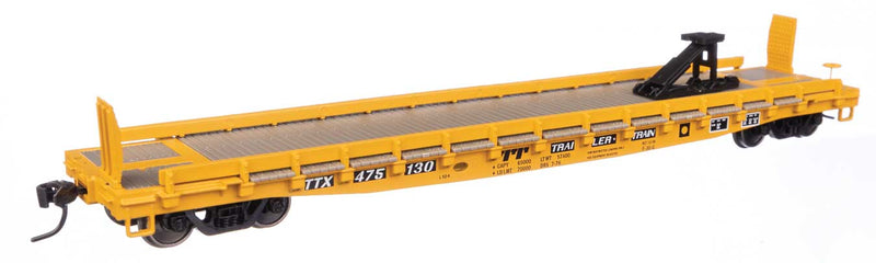 WalthersMainline 910-50516 53' GSC Piggyback Service Flatcar - Ready to Run -- Trailer Train TTX