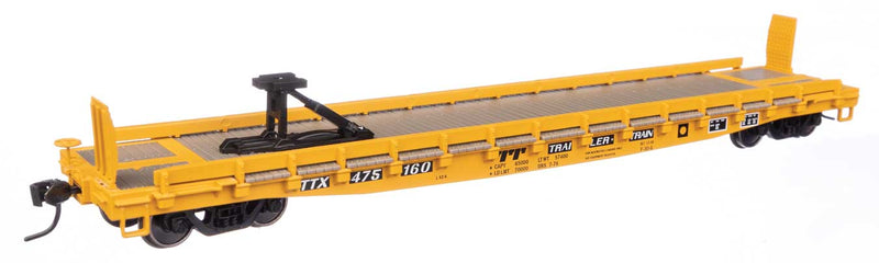 WalthersMainline 910-50517 53' GSC Piggyback Service Flatcar - Ready to Run -- Trailer Train TTX