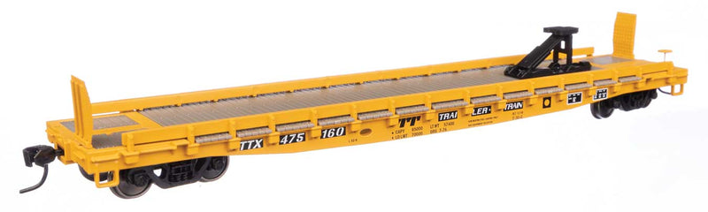 WalthersMainline 910-50517 53' GSC Piggyback Service Flatcar - Ready to Run -- Trailer Train TTX