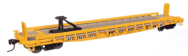 WalthersMainline 910-50518 53' GSC Piggyback Service Flatcar - Ready to Run -- Trailer Train TTX