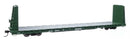 WalthersMainline 910-50602 68' Bulkhead Flatcar - Ready to Run -- British Columbia
