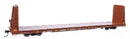 WalthersMainline 910-50604 68' Bulkhead Flatcar - Ready to Run -- Canadian National