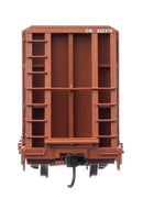 WalthersMainline 910-50604 68' Bulkhead Flatcar - Ready to Run -- Canadian National