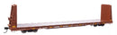 WalthersMainline 910-50605 68' Bulkhead Flatcar - Ready to Run -- Canadian National