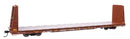 WalthersMainline 910-50605 68' Bulkhead Flatcar - Ready to Run -- Canadian National